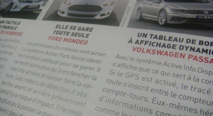 Le high-tech dans nos voitures !