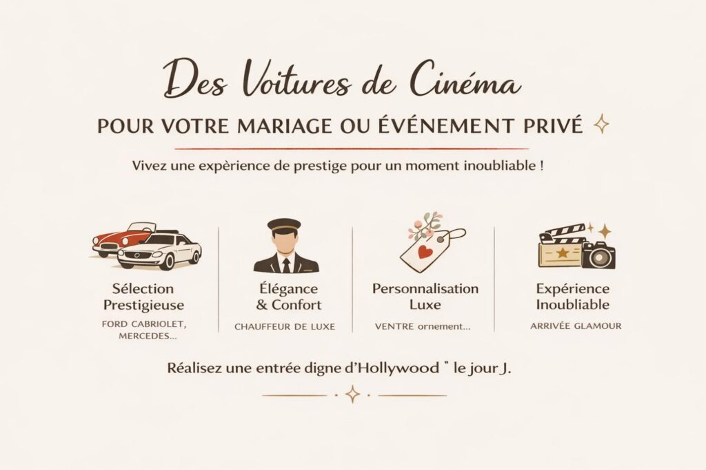location voiture luxe cinema