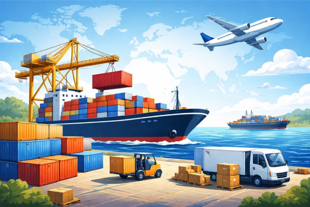 transport bateau demenagement international